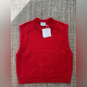 Loulou de Saison Mari oversized wool and cashmere-blend vest